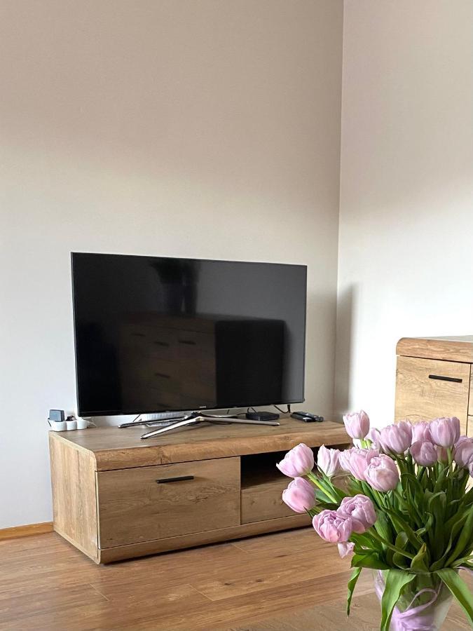 Ferienwohnung Apartament Malczewskiego Blisko Centrum Danzig Exterior foto